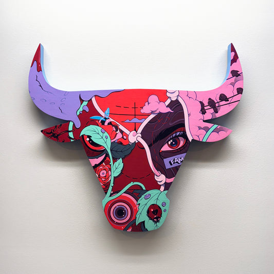 BULLSEYE PAINTED PANEL