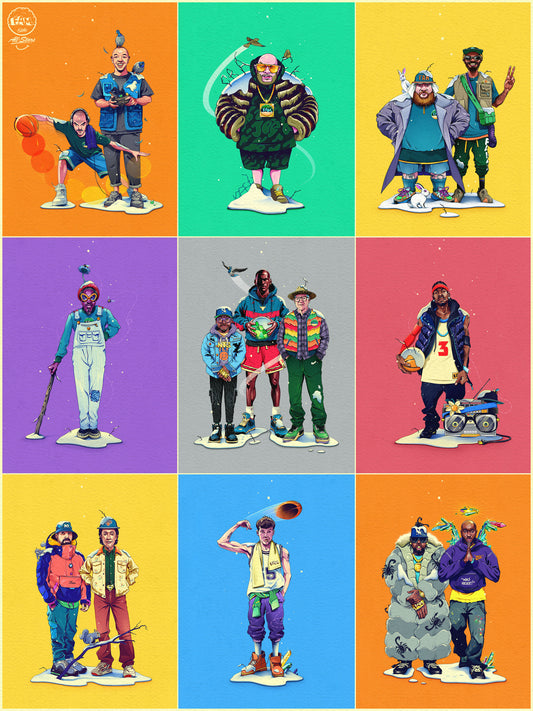 FAM KICKS ALL-STARS LE PRINT