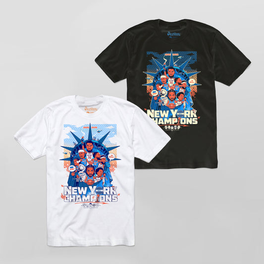 THE 2025-26' NY CHAMPIONS T-SHIRTS