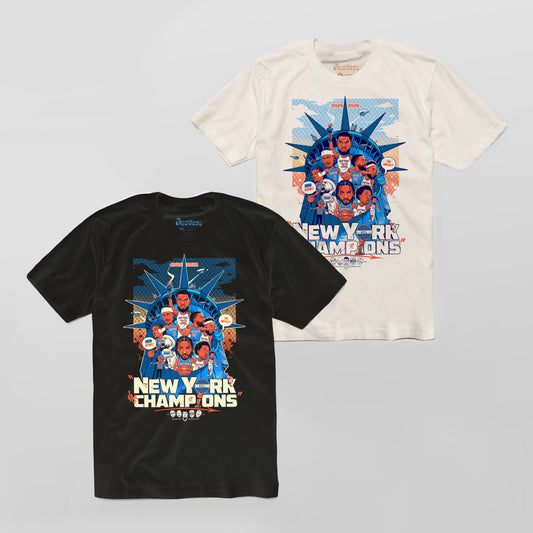 THE 2025-26' NY CHAMPIONS T-SHIRTS