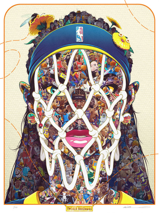 THE MOTHER HARDWOOD PRINT