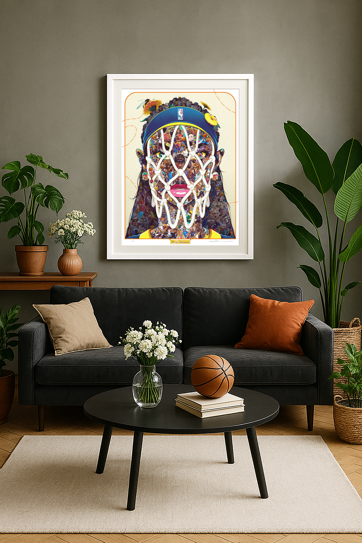 THE MOTHER HARDWOOD PRINT