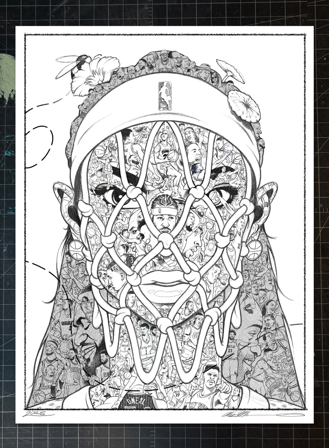 MOTHER HARDWOOD #1 SKETCH