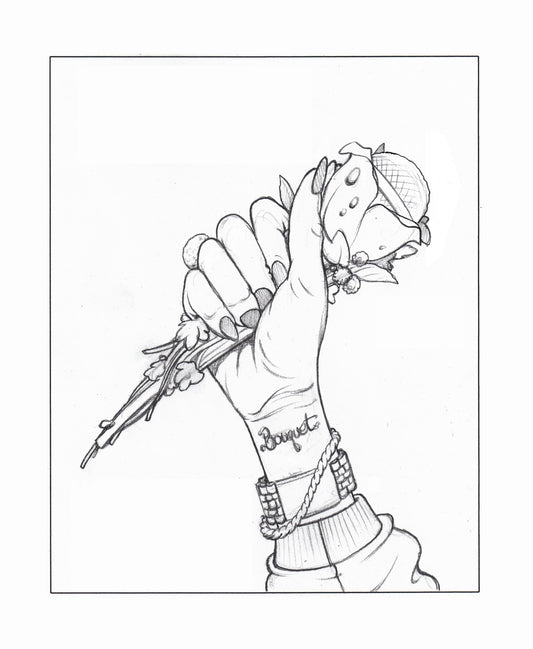 THE BOUQUET ORIGINAL DRAWINGS