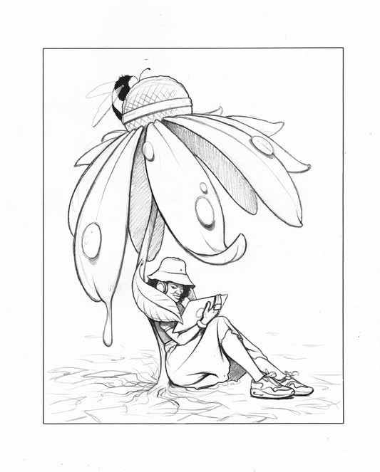 THE BOUQUET ORIGINAL DRAWINGS