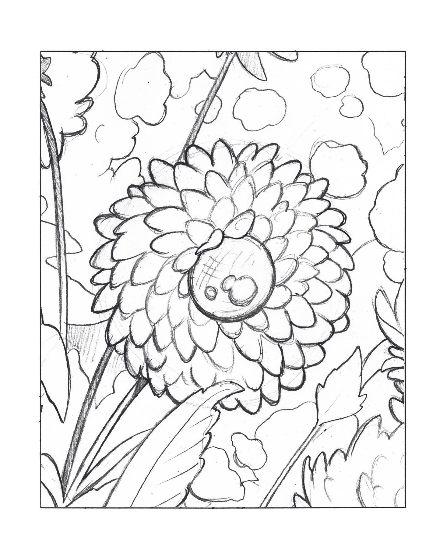 THE BOUQUET ORIGINAL DRAWINGS