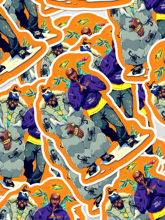 FAM KICKS W$G & VIRGIL STICKER