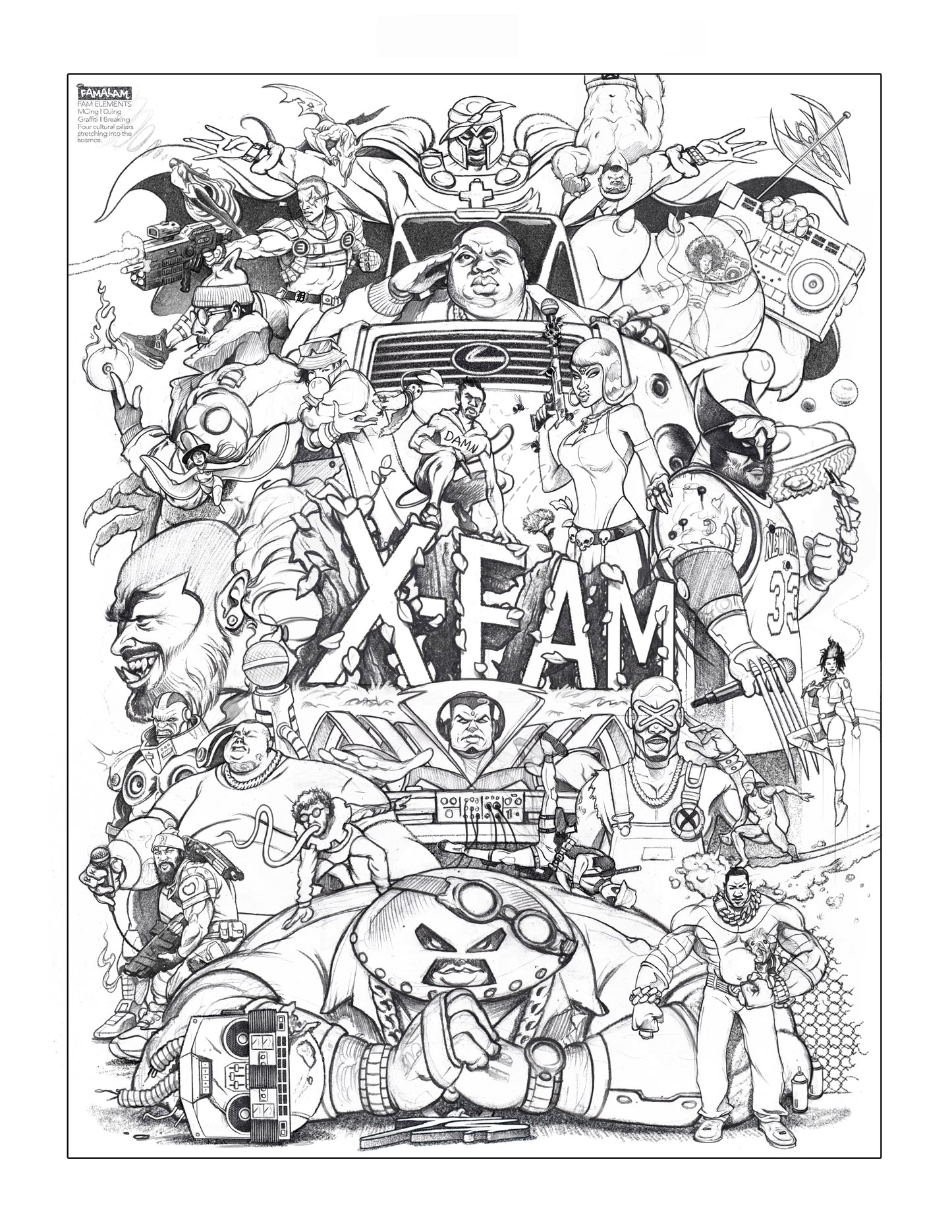THE X-FAM PRINT