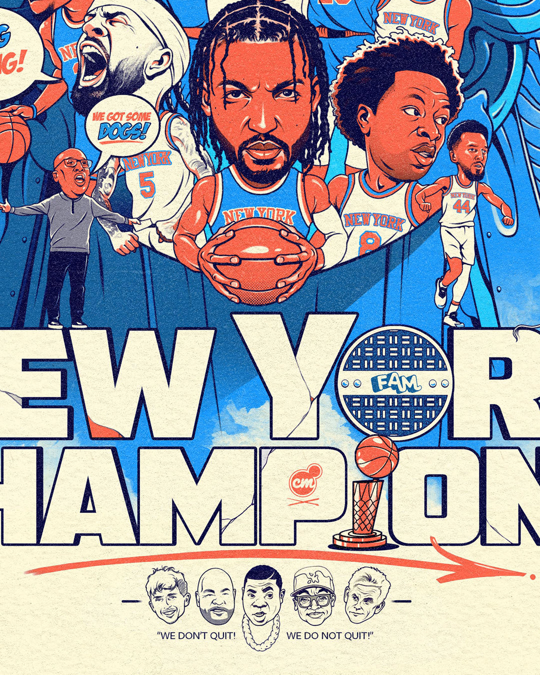THE 2025-26' NY CHAMPIONS PRINT