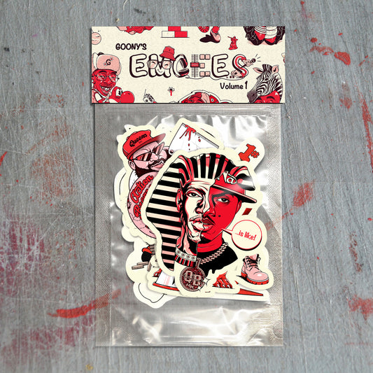 THE GOONY EMCEES V1 STICKER PACK