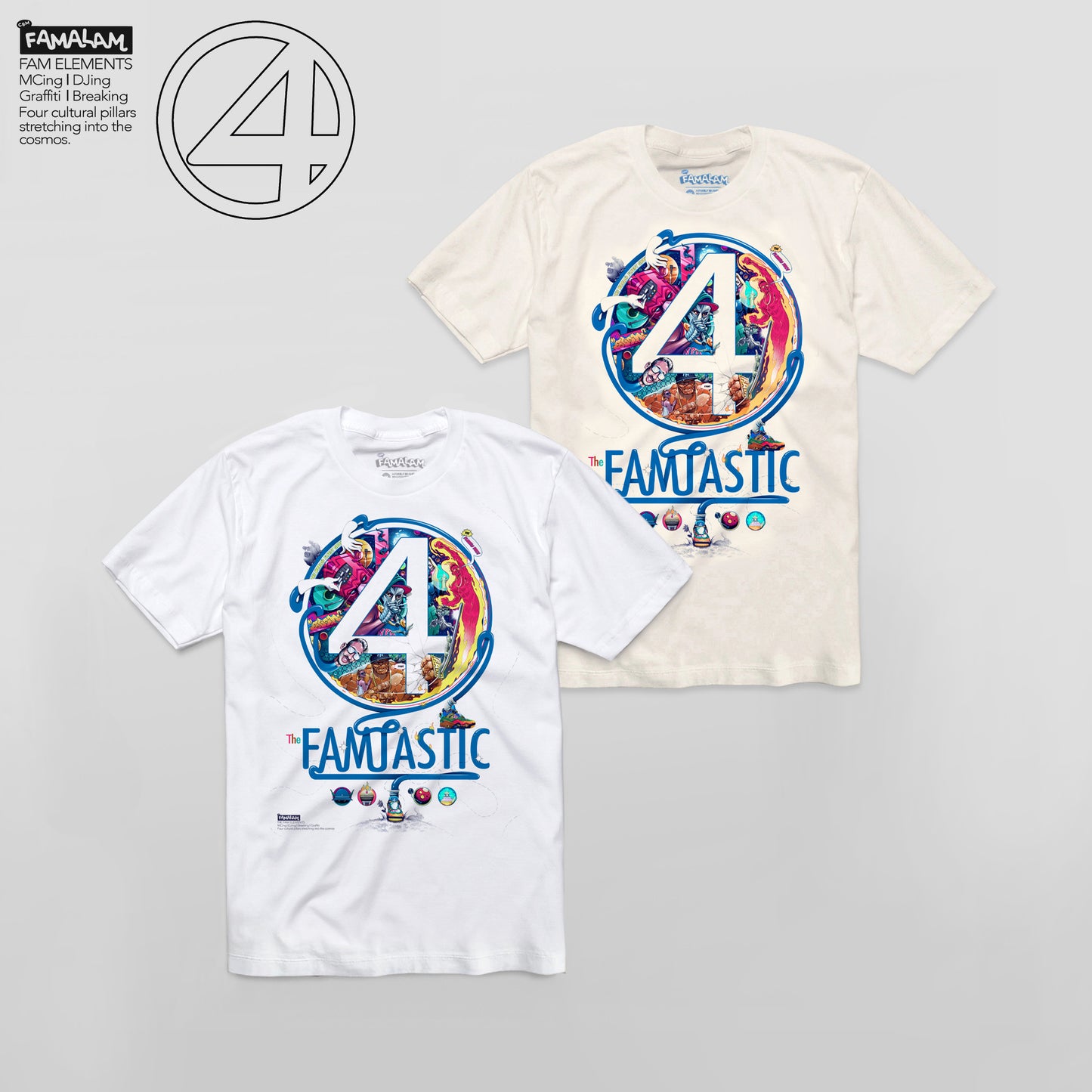 THE FAMTASTIC 4 T-SHIRT