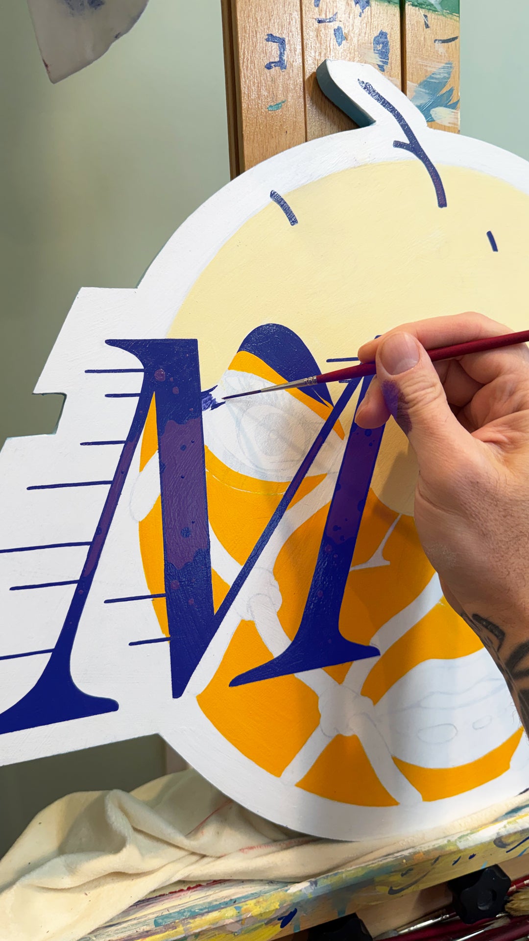 THE VANGELIS MAKERS LOGO PANEL