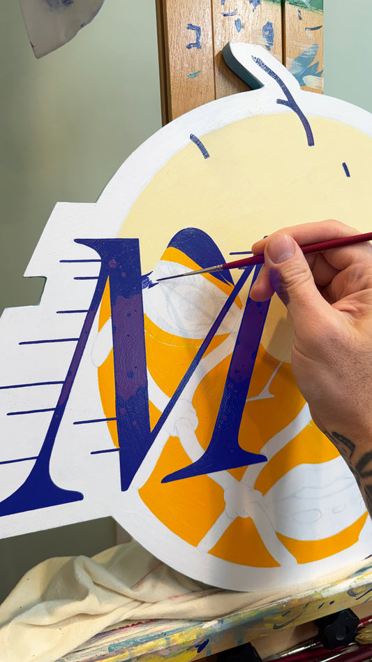 THE VANGELIS MAKERS LOGO PANEL