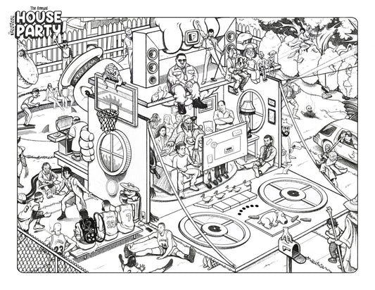 THE FAMALAM HOUSE PARTY SKETCH