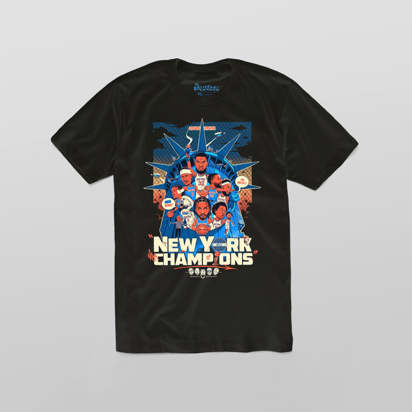 THE 2025-26' NY CHAMPIONS T-SHIRTS