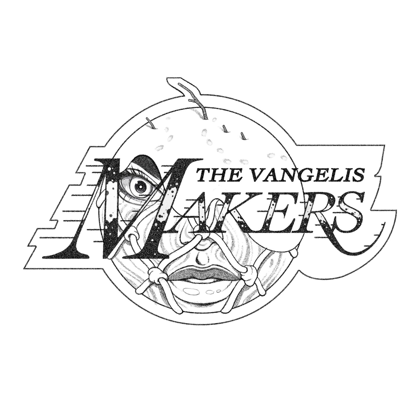 THE VANGELIS MAKERS LOGO PANEL