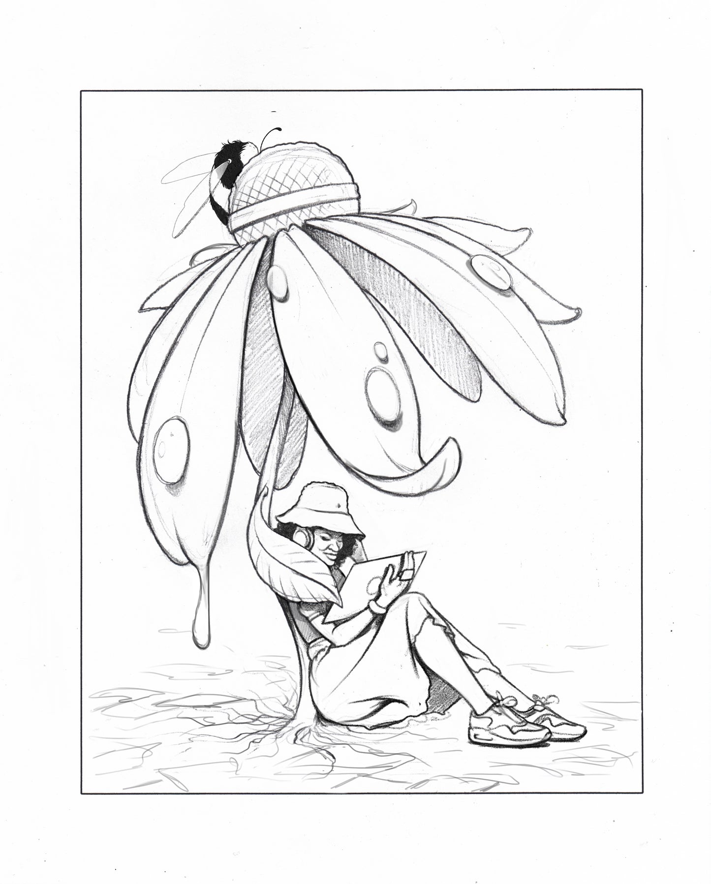 THE BOUQUET ORIGINAL DRAWINGS