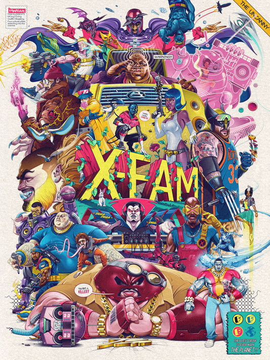 THE X-FAM PRINT