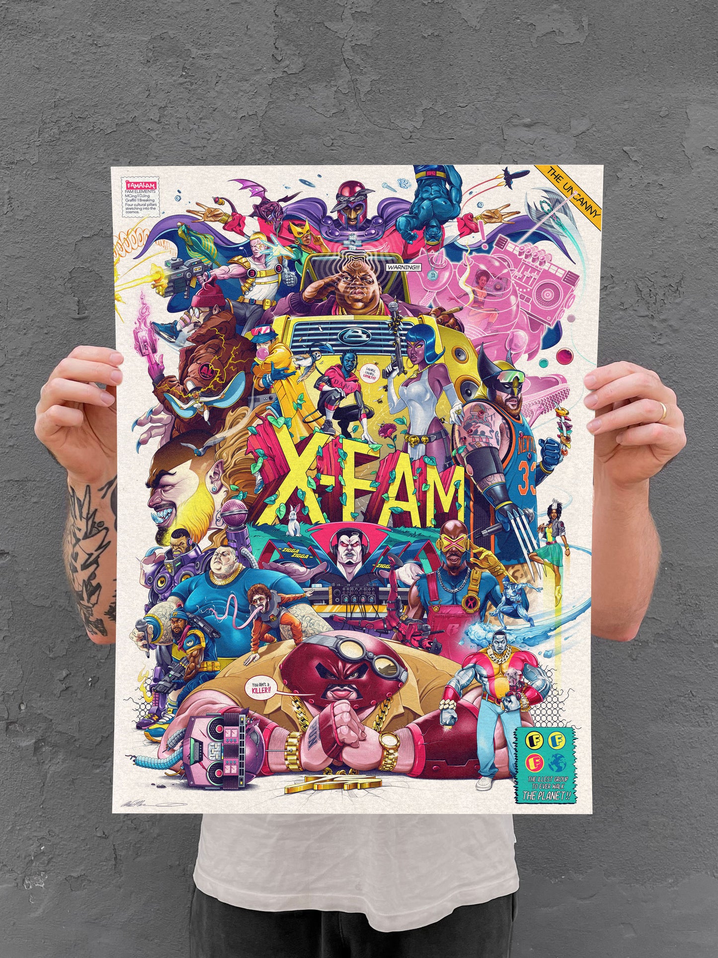 THE X-FAM PRINT
