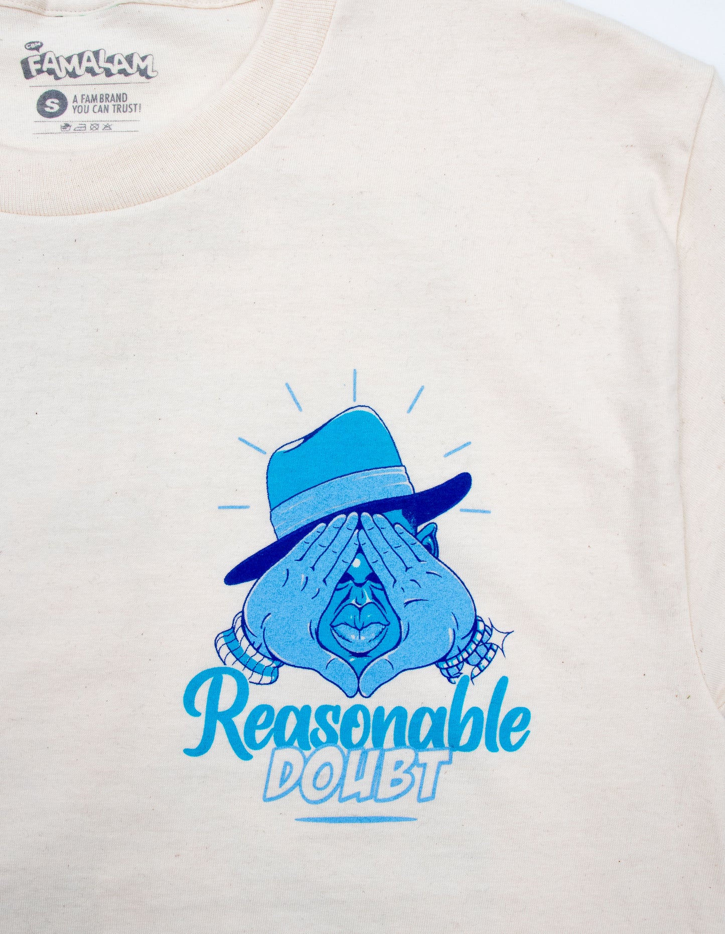 REASONABLE DOUBT T-SHIRTS + PRINT